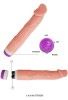 Censan 22cm Titreşimli Realistik Vibratör Penis