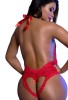 Censan Kırmızı Büyük Beden Fantezi Babydoll