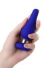 Censan Slassic Anal Plug Boyut M Mavi 11,5 cm 3,7 cm