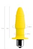 Censan Lancy Anal Plug Sarı,11 cm