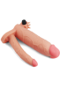 Censan Add 3 İnç Pleasure X Tender Vibrating Double Penis Sleeve Penis Kılıfı