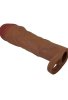 Censan Hani Gerçek Hissiyatlı Uzatıcı Penis Kılıfı Brown