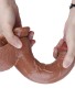Censan 23CM Kahverengi Gerçekçi Dildo Penis