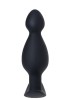 CENSAN Anal Plug boyut M silikon siyah 11,5 cm