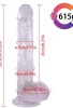 Noctis 28cm Beyaz Realistik Dildo No:82