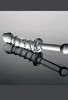 CENSAN 23cm Tırtıklı Cam Dildo