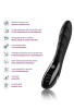 Censan Mystim Sizzling Simon Elektrikli Vibratör Siyah 27cm