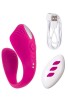 Censan Cobrum Çiftler İçin Vibratör Silikon Pembe 9,6 cm