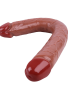 Noctis 46cm Kahverengi Çift Taraflı Dildo No:88