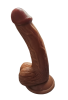 Gerçekçi Testisli Melez Dildo 19 cm