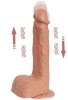Hill İleri Geri Hareketli Şarjlı Titreşimli Gerçekçi Dildo 21 cm
