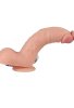 Shequ Adam Vibrating Realistik Vantuzlu Titreşimli Dildo 21 cm