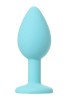 Censan Brilliant Anal Plug beyaz kristalli 7 cm 26 g