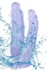 Noctis 19cm Mor Çiftli Dildo No:76