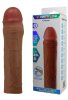 Censan Chane Gerçek Hissiyatlı Uzatıcı Penis Kılıfı Brown