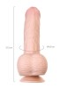 Censan My Babe Kıkırdaklı Deri Katmanlı My Sweety 21,5 cm Dildo