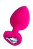 Censan Diamond Heart Anal Plug Pembe 9,5