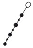 CENSAN Coron Anal Boncuk Silikon Siyah 35,9cm